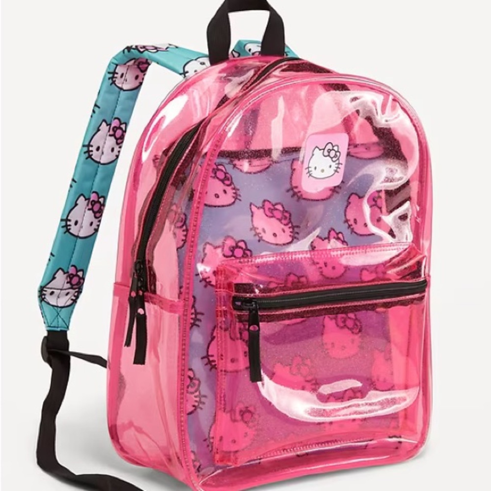 Hello kitty clear backpack *NEW with tags